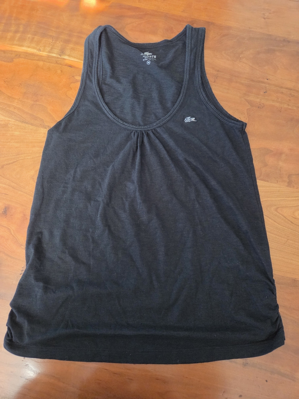 Lacoste Women's Black Tank Top